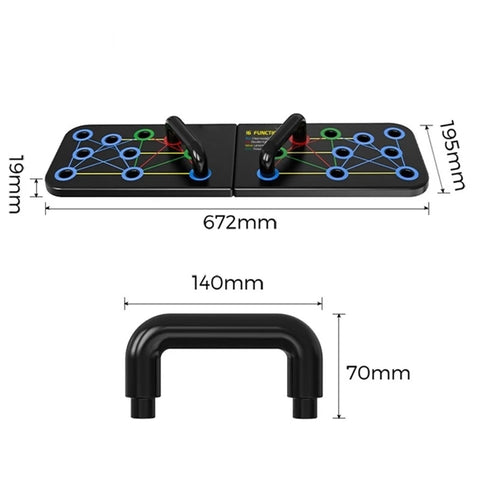 16-In-1 Push Up Board